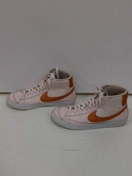 Nike Blazer Women's Pink Leather High Top Sneakers Size 10 alternative image
