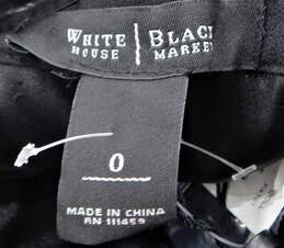 White House Black Market Women's Strapless Black Dress Size 0 alternative image