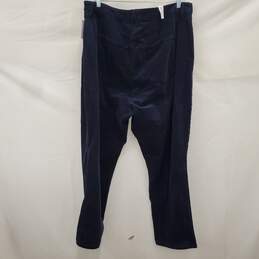 Good American Ink Blue Corduroy Pants Size 22 alternative image