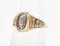 10K Yellow Gold Spinel 1997 Class Ring 5.0g image number 1
