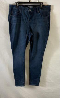 Torrid Bombshell Skinny Denim Blue Jeans - Size 16