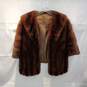 Elegante A Lisko Original Brown Mink Fur Jacket No Size Tag image number 1