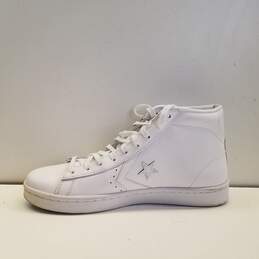 Converse Pro Leather Mid Triple White Casual Shoes Unisex Size 11M/12.5L alternative image