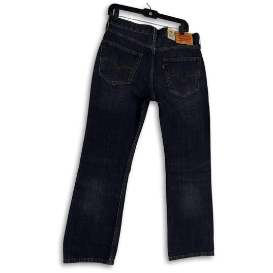 NWT Womens Blue 527 Medium Wash Stretch Pockets Slim Bootcut Jeans Sz 32x30 image number 2