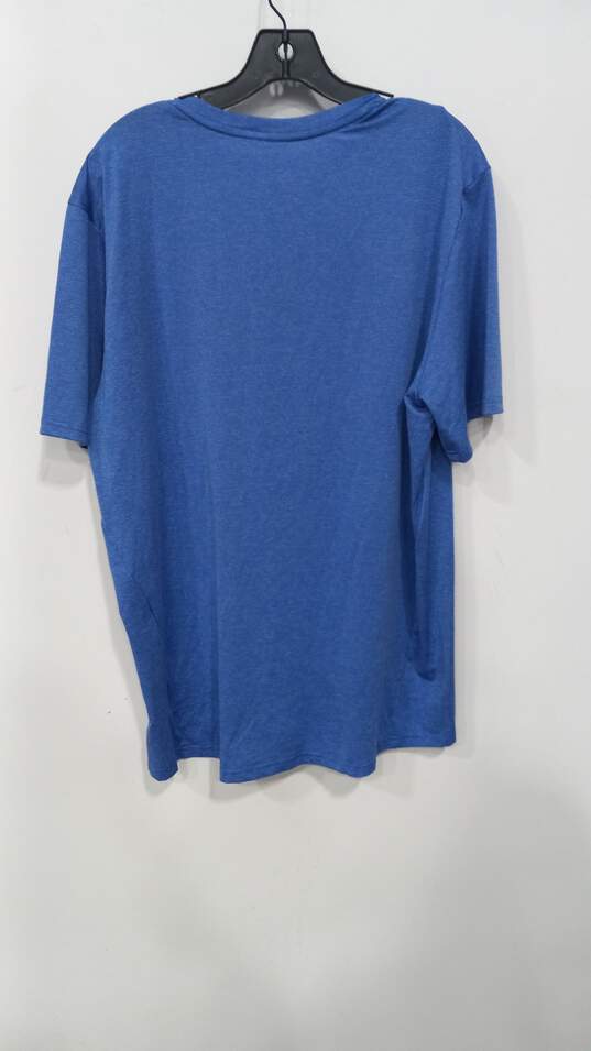 Nike Dri-Fit Men's Blue T-Shirt Size XL NWT image number 2