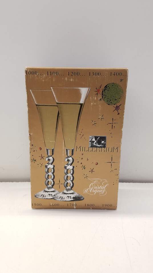 Champagne Glasses Millennium Series  Eristal d'Arqies France image number 1