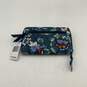 NWT Womens Multicolor Floral Card Holder Turn Lock Zip-Around Wallet image number 2