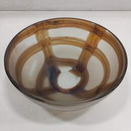 Frosted Glass Bowl
