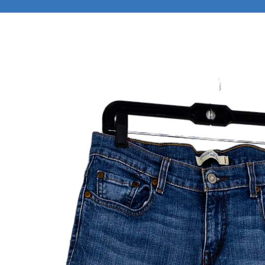 Levi Strauss & Co. Womens Blue Denim Medium Wash Straight leg Jeans Size 8 image number 3