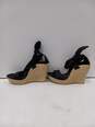 UGG Jules Black Strappy Wedge Sandals Women's Size 10 image number 3