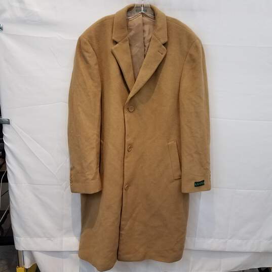 Lauren Ralph Lauren Long Button Trench Coat Jacket Adult Size 46LG image number 1