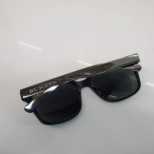 Burberry Black Square Frame Men's Sunglasses image number 5