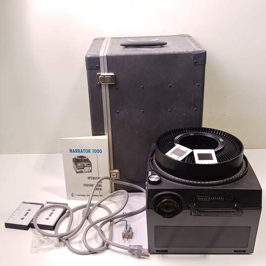 Kodak Carousel Auto-Focus 760H Projector In Case image number 1
