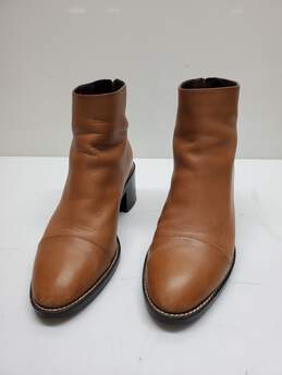 Cole Haan Brown Leather Ankle Boots Size 7.5