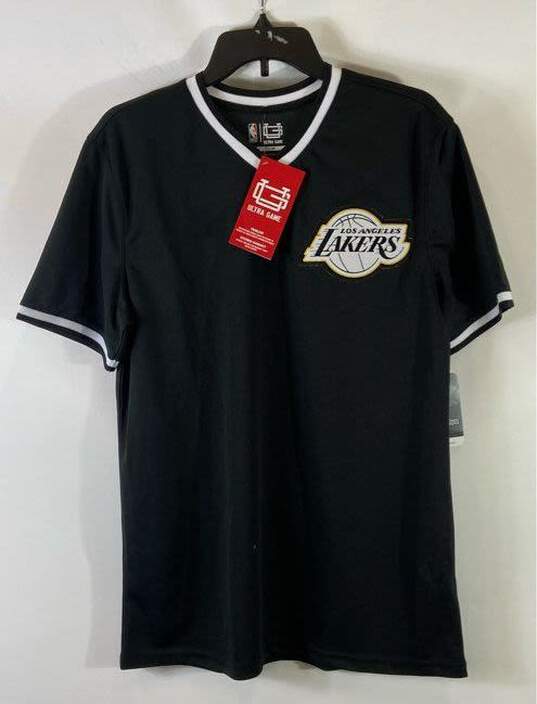 ULTRA GAME x NBA Black Lakers T-shirt - Size Medium image number 1