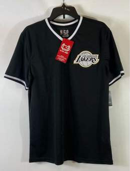 ULTRA GAME x NBA Black Lakers T-shirt - Size Medium