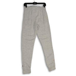 Womens Gray Elastic Waist Flat Front Pull-On Jogger Pants Size XS alternative image