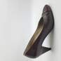 Bally Leather Pump Women's Sz 6B Chocolate Brown image number 1