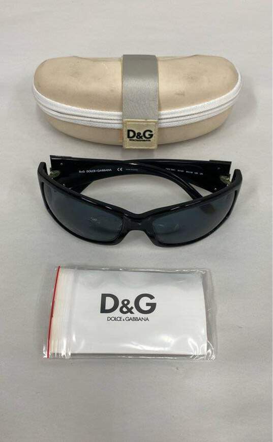 Dolce & Gabanna Black Sunglasses - Size One Size image number 1