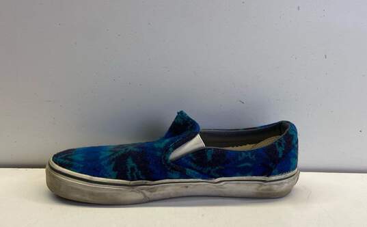 Vans x Pendleton Tribal Asphalt Blue Western Slip On Sneakers Men's Size 9 image number 2