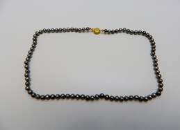 Vintage Amber, Garnet & Pearl Gold/Silver Tone Jewelry & Watch 94.2g alternative image