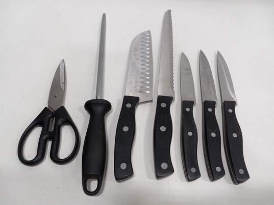 Chicago Cutlery Knife Set In Block image number 3