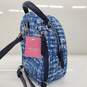 Kate Spade Briar Lane Blue Multi Quilted Tweed Mini Convertible Backpack NWT image number 6