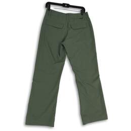 Patagonia Womens Green Flat Front Slash Pocket Straight Leg Dress Pants Size 6 alternative image
