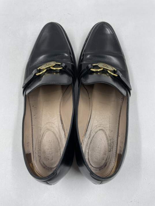 Authentic Chloé Black Loafers W 8 image number 6
