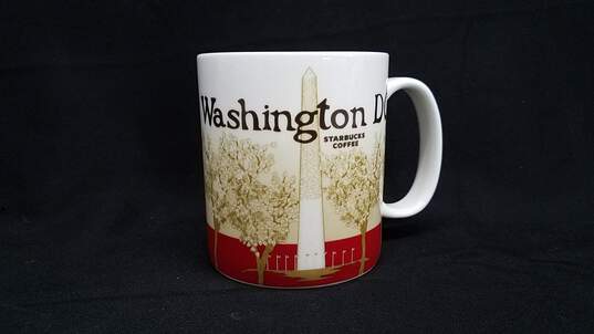 Starbucks Washington DC Monument Coffee Cup Mug 16oz 2012 Global Icon Series image number 1