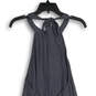NWT Womens Blue Polka Dot Sleeveless Halter Neck Pullover A-Line Dress Sz L image number 4