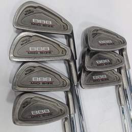 Bundle Of 8 Mid Size Golf Clubs