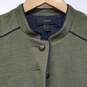 J. Crew Women's Green Military Style Blazer Size 2 image number 2