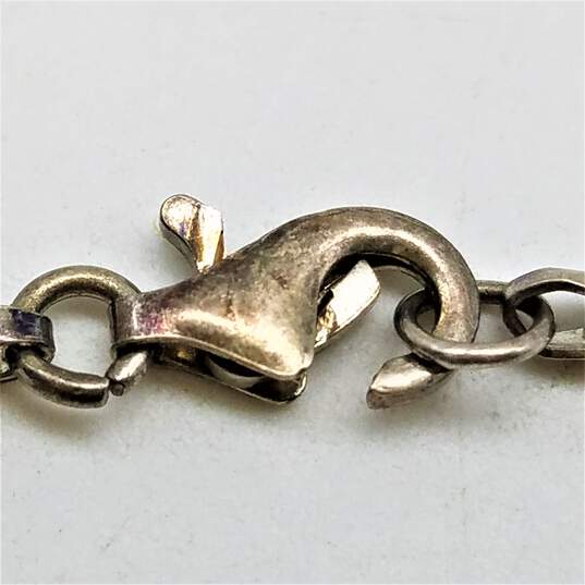 Sterling Silver Pendant Necklace 18.6g DAMAGED image number 8