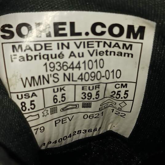 Sorel Women's Black Mesh Shoes Size 8.5 image number 5