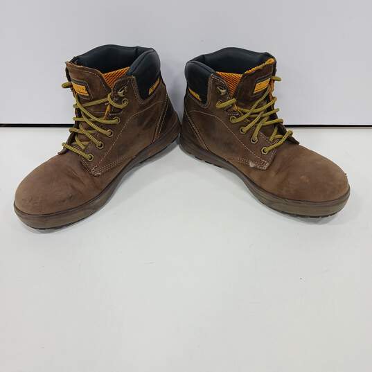 Dewalt Men's Brown Leather Boots Size 9 image number 5