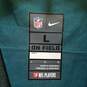 Nike Mens Green Philadelphia Eagles Cimmarusti #10 Football NFL Jersey Sz L image number 3