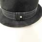 NWT Stetson Mercedes Benz Collection Trilby Hat Black Wool Fedora Size Large image number 4