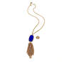 Designer Kendra Scott Gold-Tone Link Chain Tassel Pendant Necklace image number 2