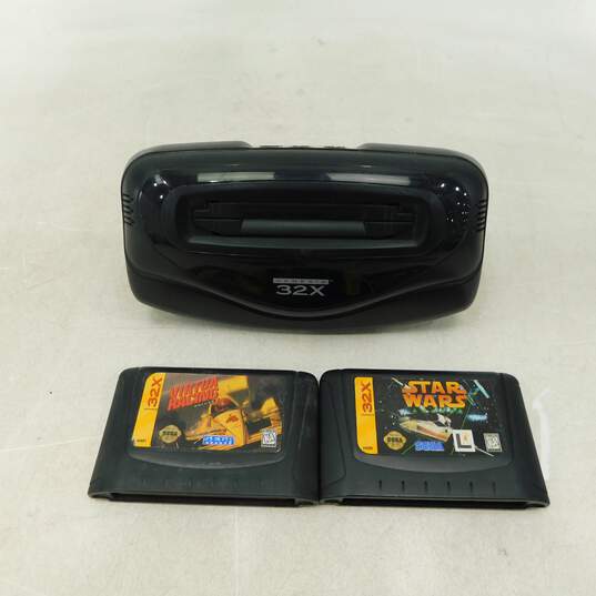 Sega 32X Attachment For Console + Games image number 1