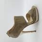 Jimmy Choo '247 Private' Heels Women's Sz 5 Metallic Gold image number 1