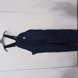 Carhartt Men's Blue Overalls Size 40x30