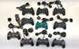 Sony PS2 controllers - lot of 10, mixed color >>FOR PARTS OR REPAIR<< image number 1