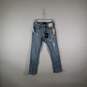 NWT Mens Blue Slim Fit Performance Denim Straight Leg Jeans 27X30 image number 1