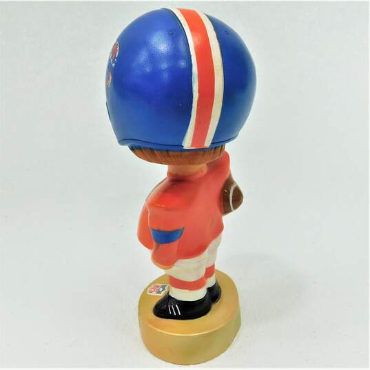 Vtg Sports Specialties 1975 Denver Broncos Plastic Bobblehead Football Player image number 3