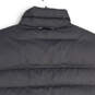 Mens Black Mock Neck Insulated Full-Zip Puffer Vest Size Medium image number 4