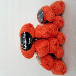 Lot of Orange Yarn Inspiring WTDR-31 A