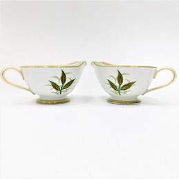 Noritake Greenbay Creamer and Sugar Bowl Porcelain alternative image