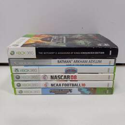 Bundle of 6 Assorted Xbox 360 Video Games