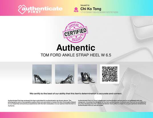 Tom Ford White heel Heel Women 6.5 image number 7